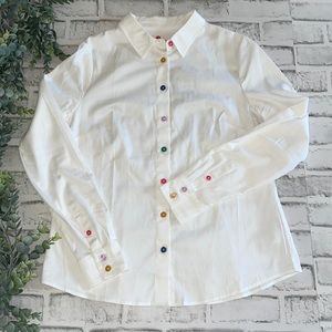 Boden “Grace” White Shirt